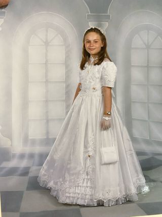 Traje de Comunión Blanco Niña