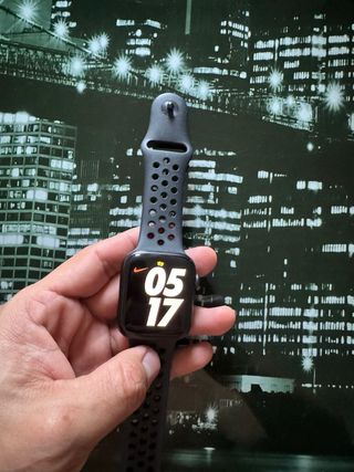 Apple Watch Series 7 Nike Negro/Gris
