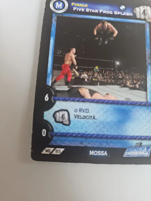 Carte WWE SmackDown! Finale Five Star Frog Splash