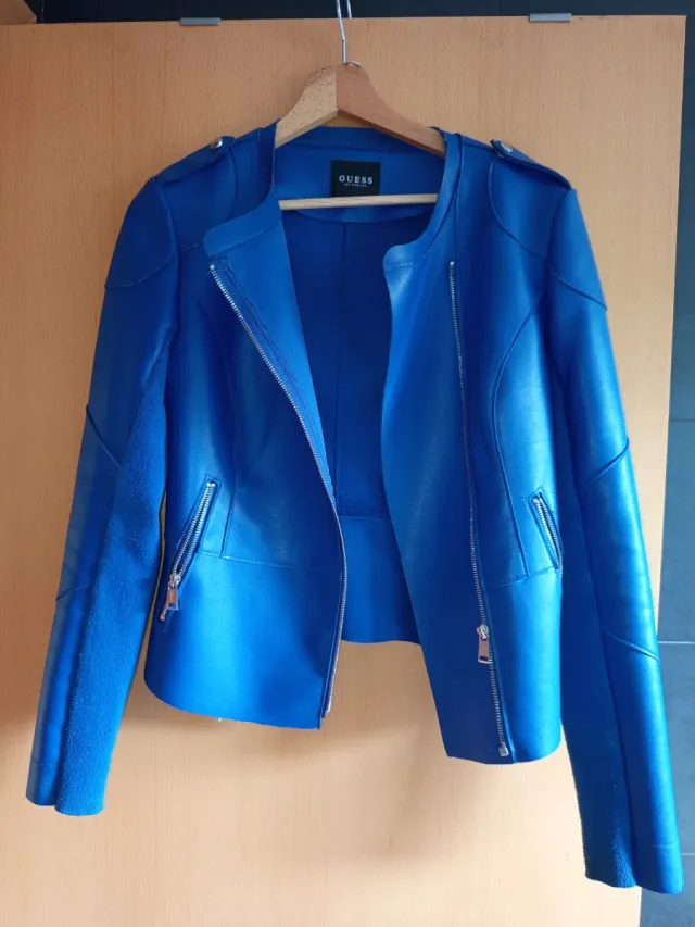 Cazadora Guess Azul Eléctrico