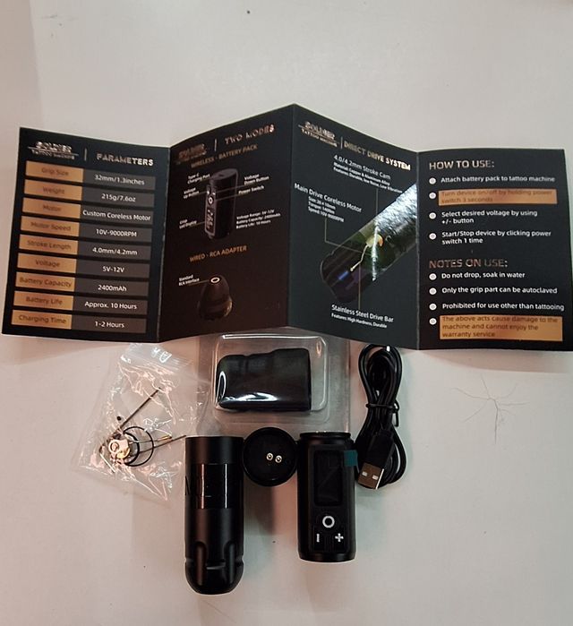 Máquina de Tatuar Ambition Soldier 