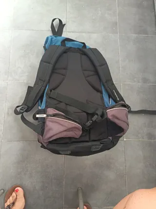 Mochila Quechua 50 Litros Azul/Gris