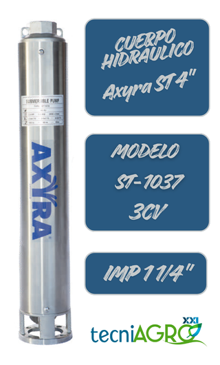 Cuerpo Hidráulico Axyra ST 4" Modelo ST1037 3 CV