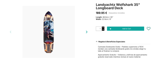 Longboard Landyachtz Wolfshark 37.25