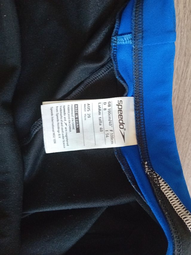 Bañador Speedo Hombre Negro y Azul