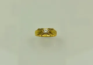 Solitario Oro 18k
