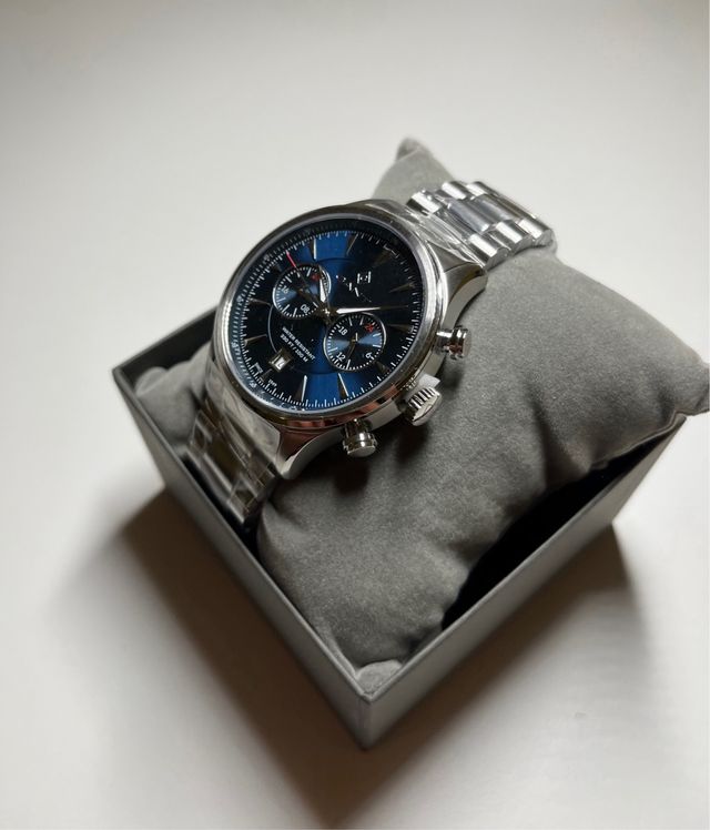 Reloj GANT Cronógrafo Azul y Plateado