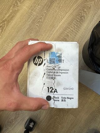 HP Q2612AD Tóner Negro Doble Paquete - Nuevo