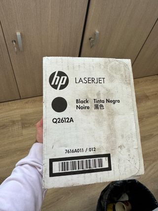 HP Q2612AD Tóner Negro Doble Paquete - Nuevo