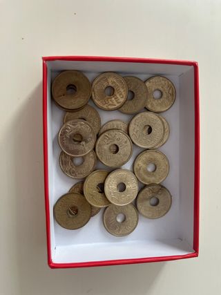 Monedas 25 Ptas Castilla la Mancha 1996