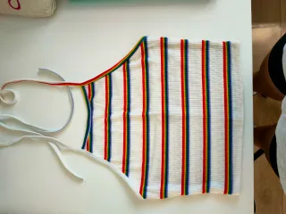 Top tirantes arcoíris talla xs