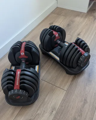 Mancuernas Bowflex Ajustables
