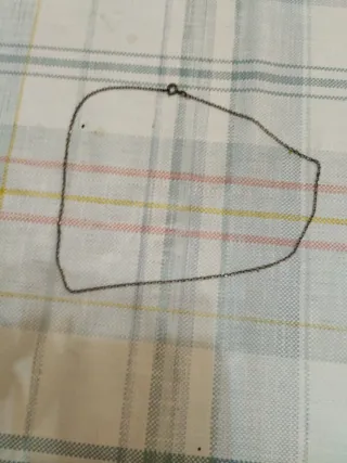 Cadena de plata fina