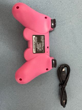 Mando PS3 Rosa + Cable Carga