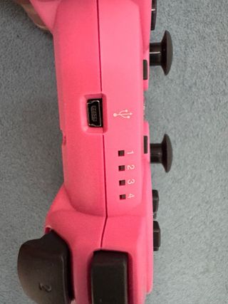 Mando PS3 Rosa + Cable Carga