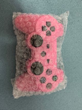 Mando PS3 Rosa + Cable Carga