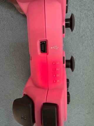 Mando PS3 Rosa + Cable Carga