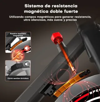 Bicicleta Spinning Estática