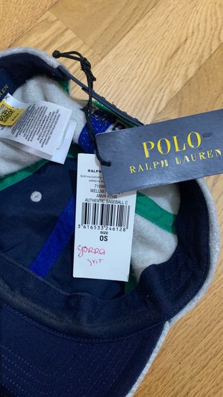 Gorra Polo Ralph Lauren Gris