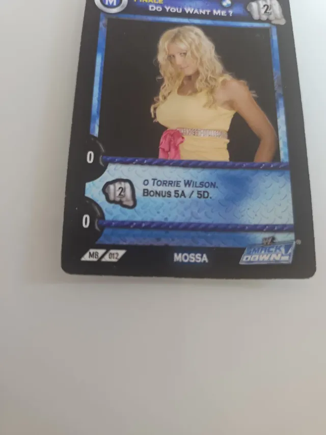 Carte WWE Torrie Wilson Finale Do You Want Me?