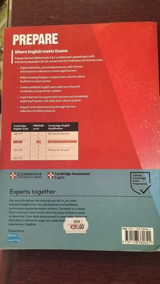libro inglés Preparé B1