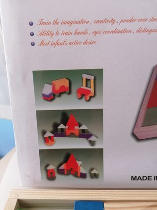 Bloques de construcción de madera Color Blocks