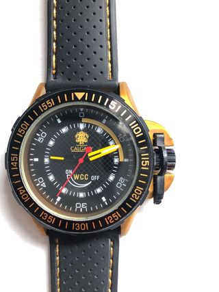 Reloj Calgary Negro y Dorado