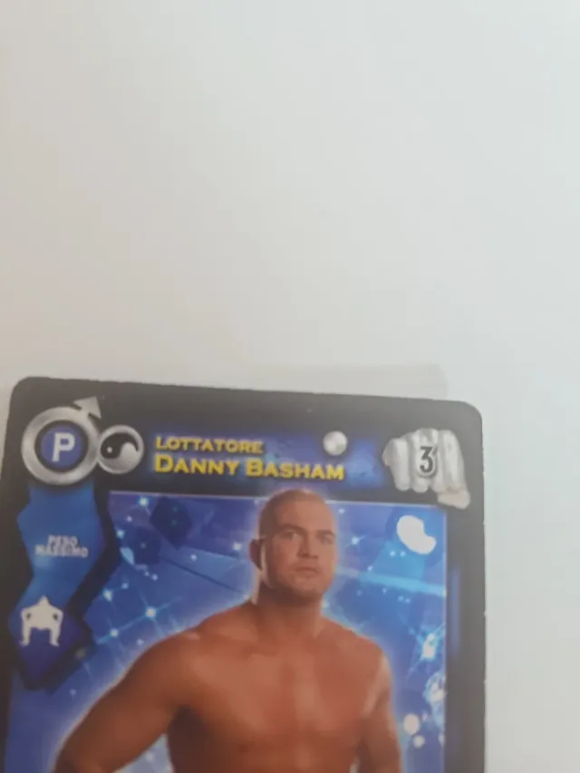 Carta Lottatore Danny Basham WWE SmackDown