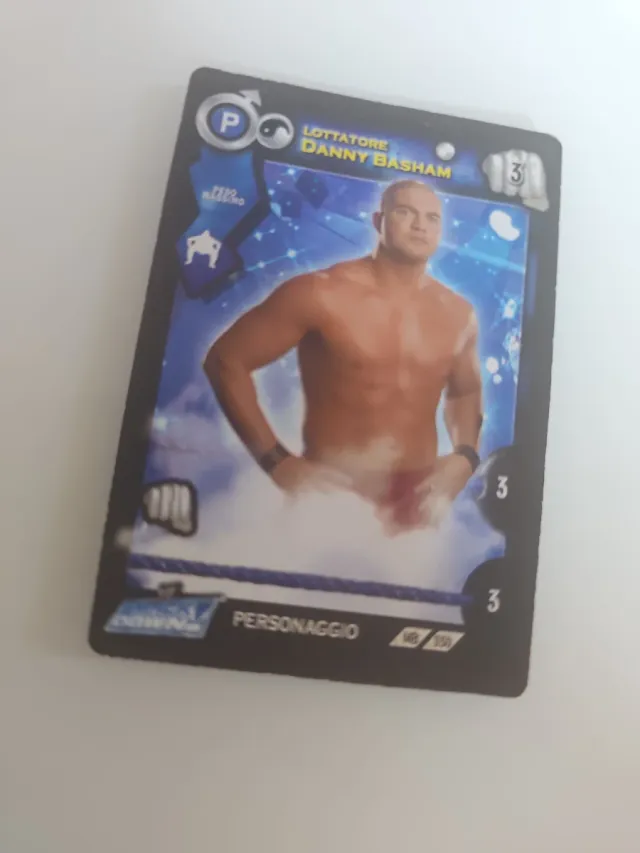 Carta Lottatore Danny Basham WWE SmackDown