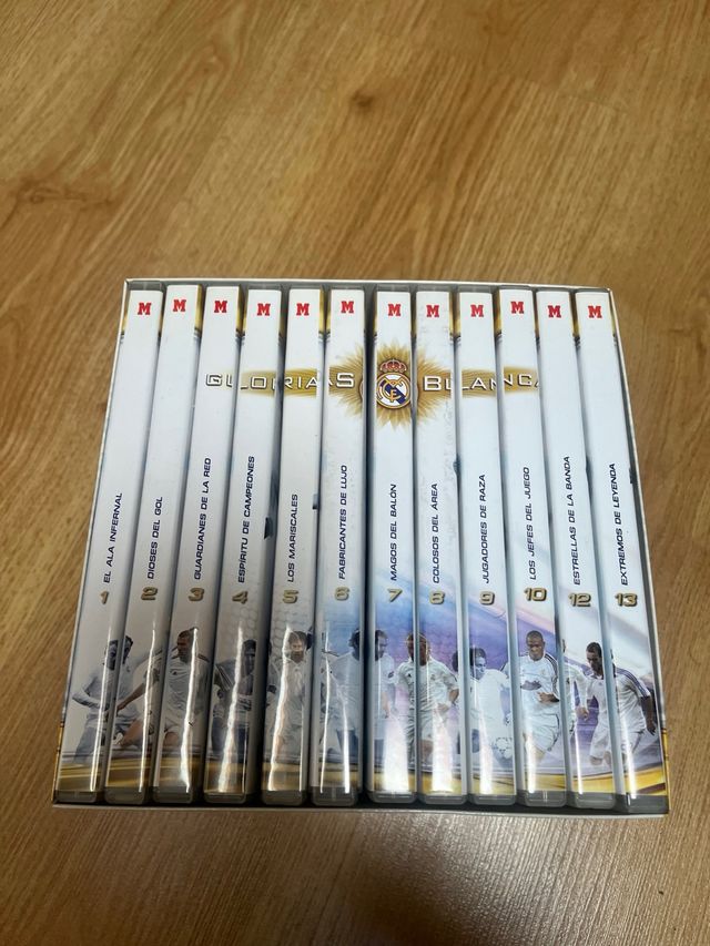 Colección DVD Real Madrid Glorias Blancas