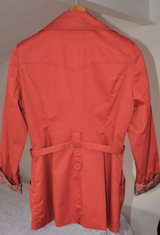 Gabardina Vero Moda Roja Talla L
