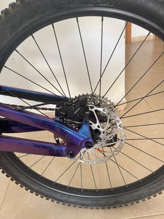 Bicicletta Cannondale Carbon taglia S
