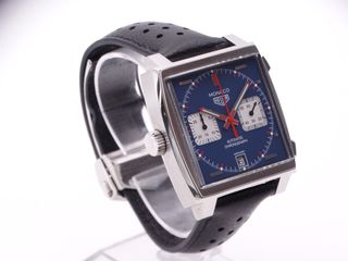 TAG HEUER Monaco Steve McQueen Azul FULL SET
