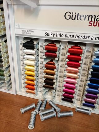 Lote Hilos Sulky Bordar Máquina