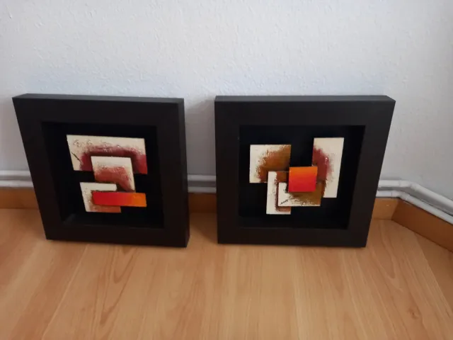 Juego de 2 cuadros decorativos