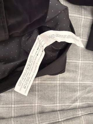 Chaqueta Zara Man Aterciopelada Negra Talla L