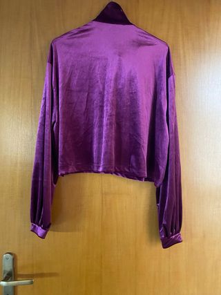 Blusa velluto nuova taglia unica