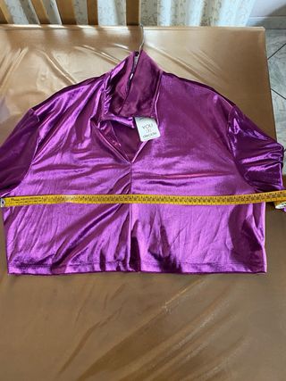 Blusa velluto nuova taglia unica