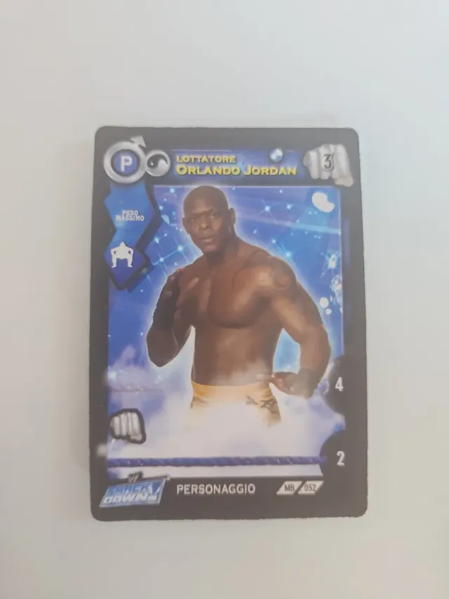 Carte wrestling Orlando Jordan Lottatore
