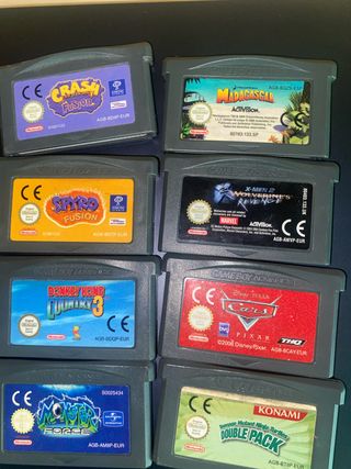 Lote Juegos GBA varios géneros 