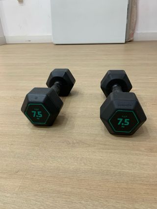 2 Mancuernas 7.5 kg Decathlon