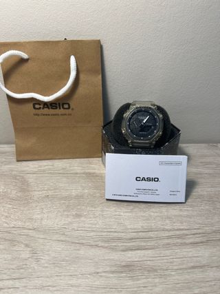 Casio G-Shock Reloj transparente 