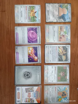 9 Carte Pokémon Miste-Snorlax-EX +Shaymin pokeball