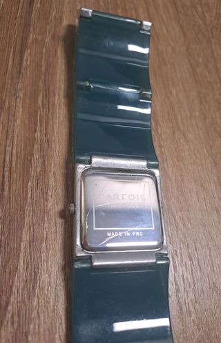 Reloj Parfois Plata y Turquesa
