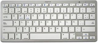 Teclado Bluetooth Approx 3.0 Plata/Blanco