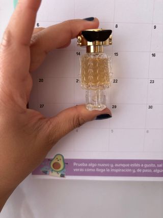 Miniatura Perfume Dorado