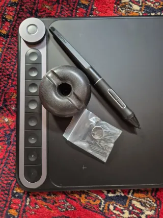 Huion Inspiroy Dial Q620M Tableta Gráfica Wireless