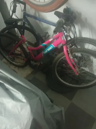Bicicleta de Montaña Rosa