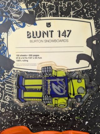 Tabla Snowboard Burton con Fijaciones Salomon
