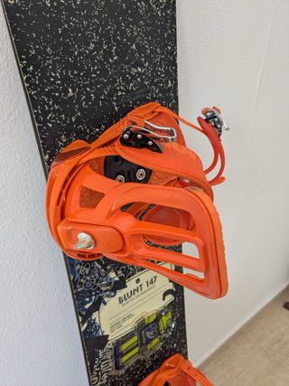 Tabla Snowboard Burton con Fijaciones Salomon